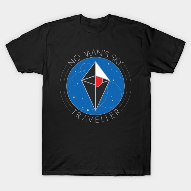 Nasa The Traveller T-Shirt by Soulcatcher